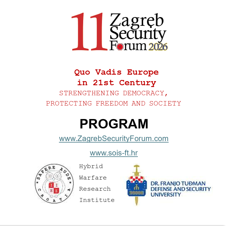 HIBRIDNE PRIJETNJE HRVATSKOJ: Što Zagreb Security Forum 2026. predlaže za zaštitu države i građana