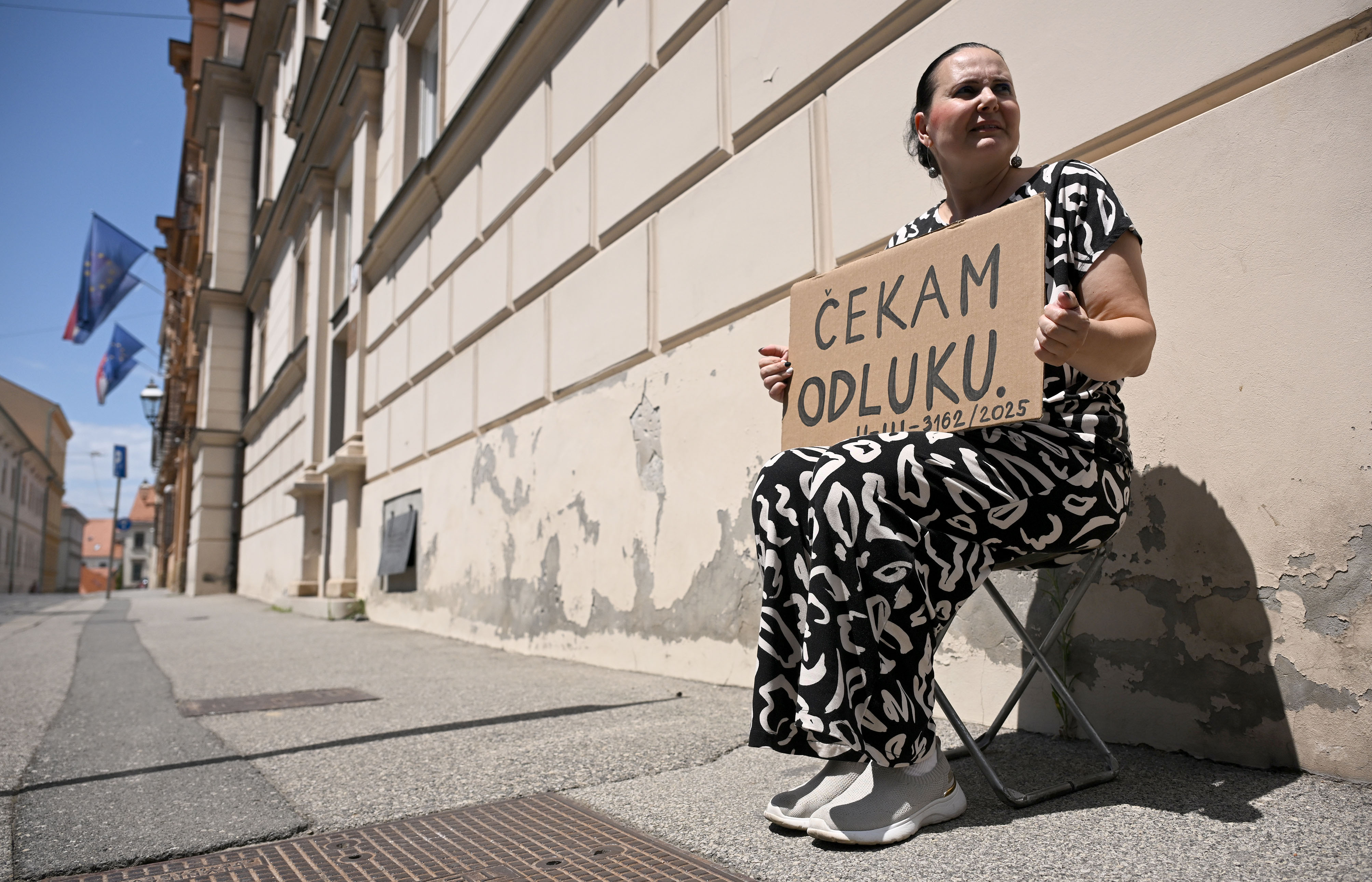 Adrijana Cvrtila ispred Ustavnog suda: „Čekam odluku“