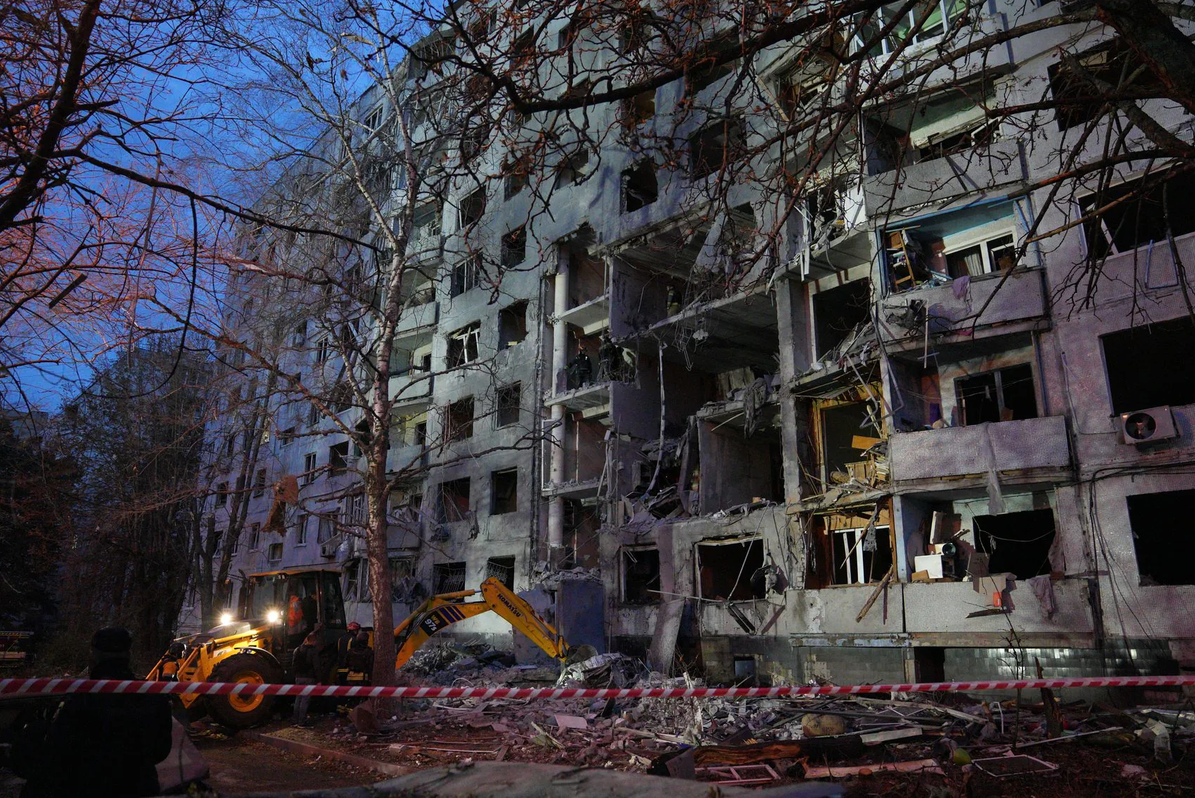 Ruski zračni udar na Harkiv: Pogođena stambena zgrada, broj ozlijeđenih porastao na 38
