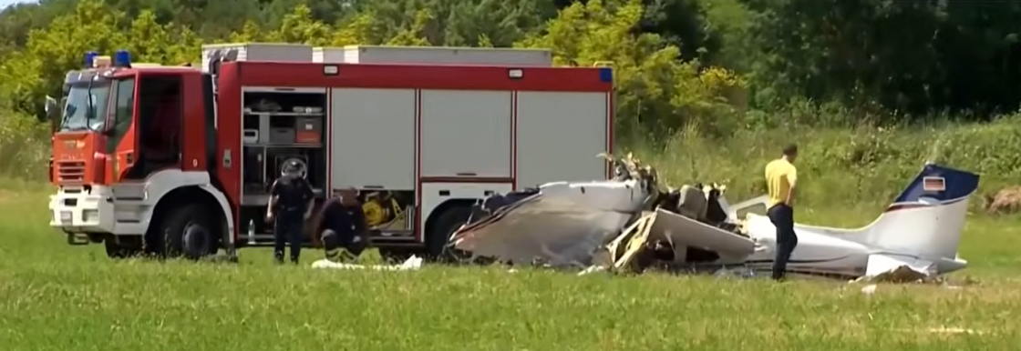Četvero mrtvih u padu aviona kod Medulina: Let prema Istri završio tragedijom