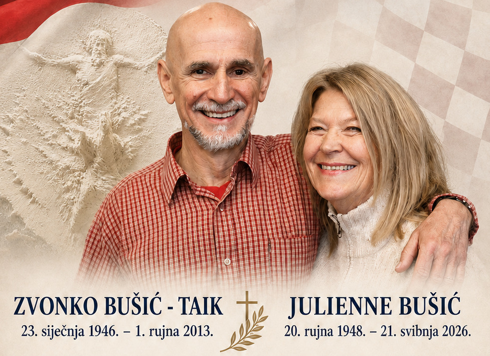 U Zagrebu danas misa zadušnica za Zvonka i Julienne Bušić