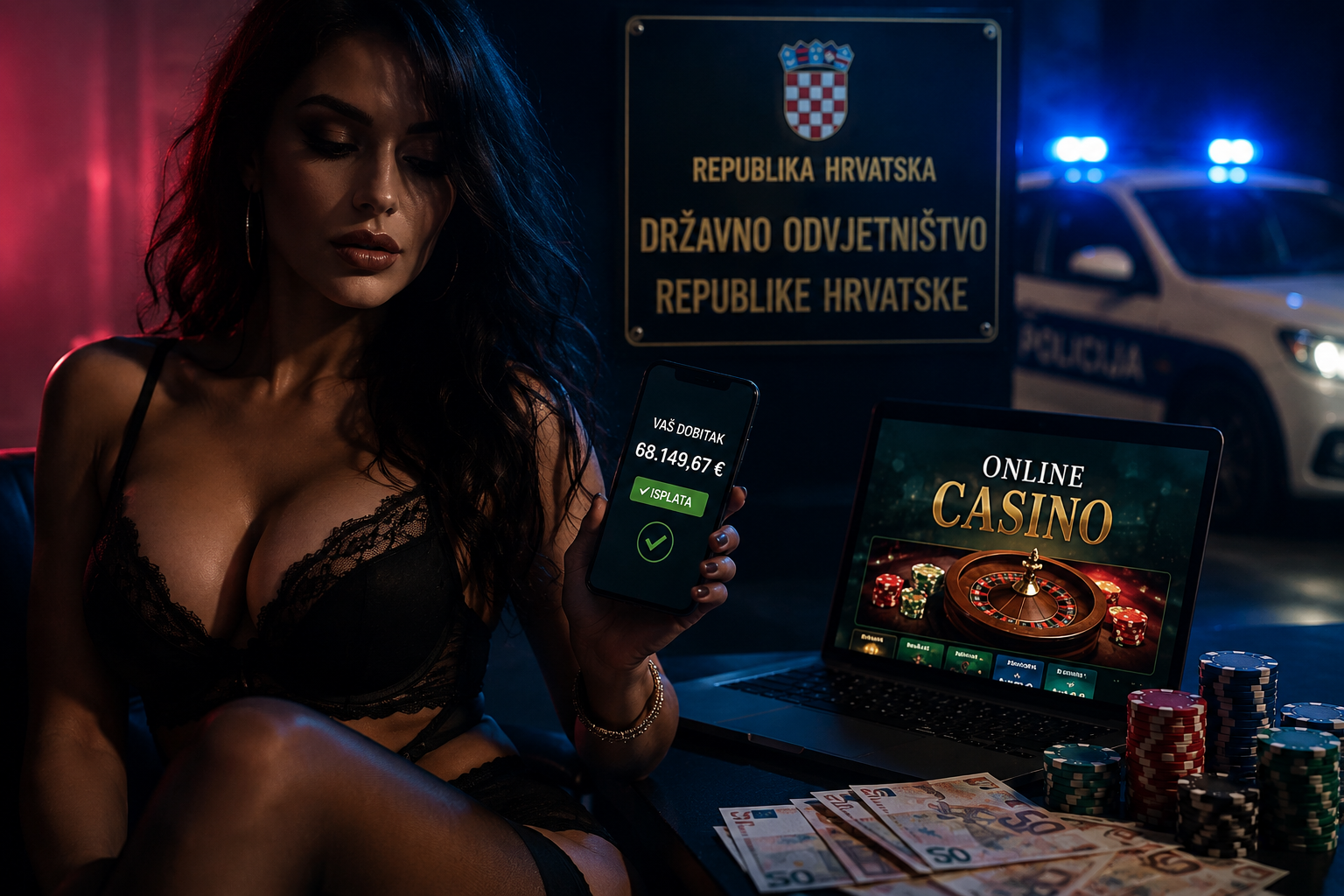 Lažnim obećanjima o ljubavi izvukla više od 60 tisuća eura, novac pokušala prikriti preko online kasina