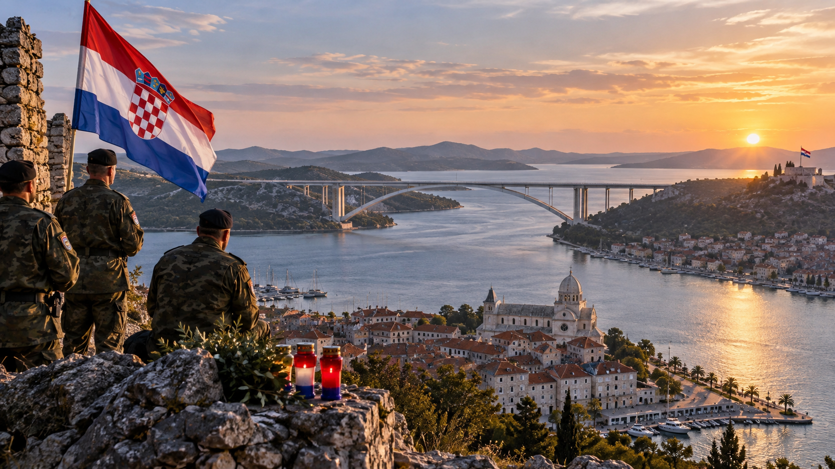 Od Kvanja do Šibenskog mosta obilježava se Dan hrvatskih branitelja Šibensko-kninske županije