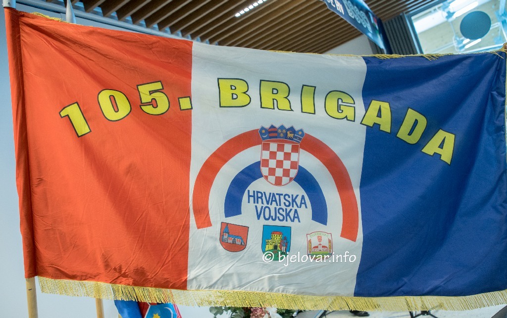 105. brigada HV-a obilježila 35. obljetnicu: Sjećanje na poginule i ratni put bjelovarskih branitelja