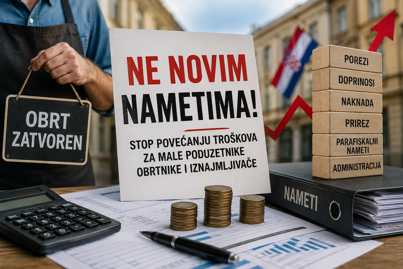 UGP, SMOi i Inicijativa paušalnih obrtnika pokrenuli peticiju protiv novih nameta: U jednom danu prikupljeno 8.500 potpisa
