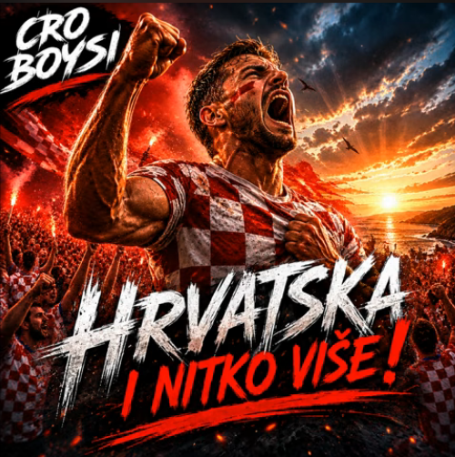 CRO BOYSI predstavili navijačku pjesmu „Hrvatska i nitko više!“ uoči Svjetskog prvenstva 2026.
