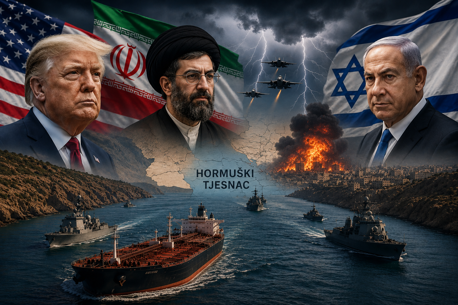 Rat na Bliskom istoku dodatno eskalira: Iran kontrolira Hormuški tjesnac, Trump prijeti Teheranu