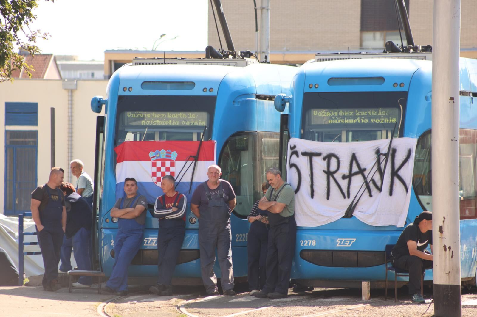 Komunalci prekinuli štrajk. Sud naredio: I ZET-ovci moraju odmah početi raditi