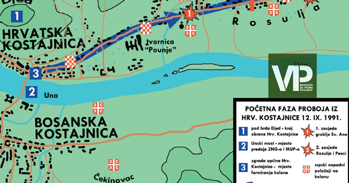 Prije 35 godina slomljena obrana Hrvatske Kostajnice, dio branitelja krenuo u proboj prema Dubici