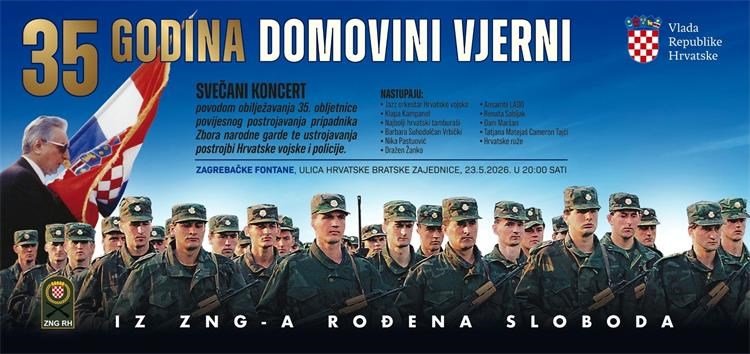 35 godina od povijesnog postrojavanja ZNG-a: Branitelji i građani okupljaju se u Zagrebu na svečanom programu