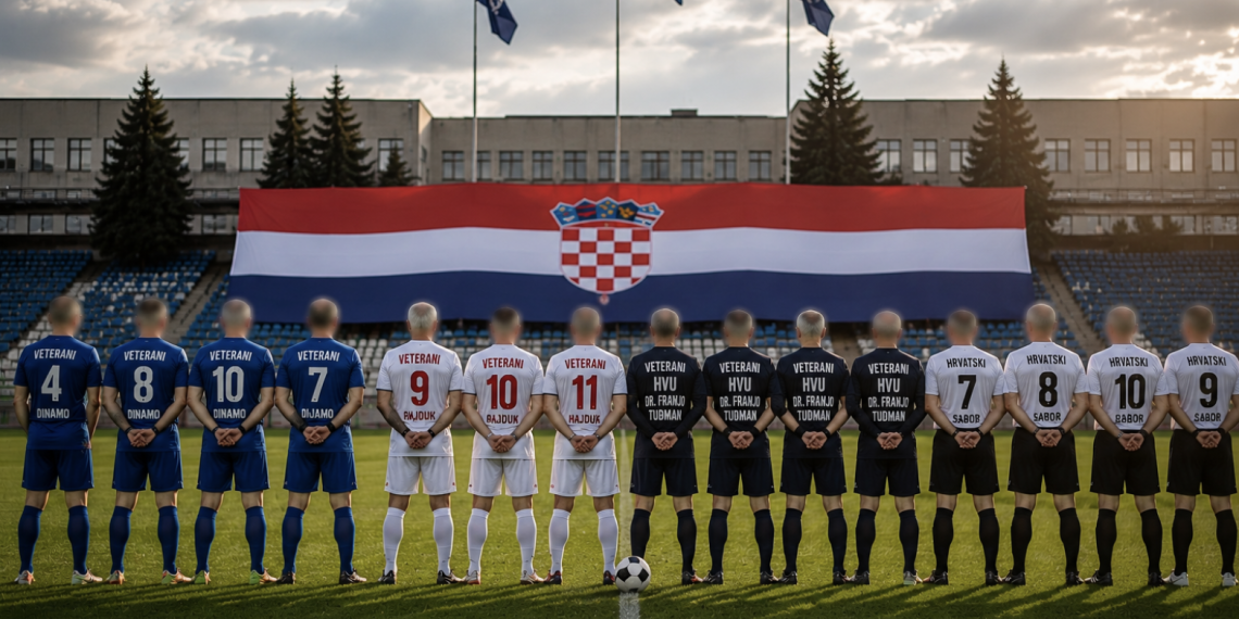 Veterani Dinama, Hajduka, Hrvatskog sabora i HVU “Dr. Franjo Tuđman” na istom travnjaku: Jedinstveni revijalni turnir u čast 35. obljetnice Hrvatske vojske