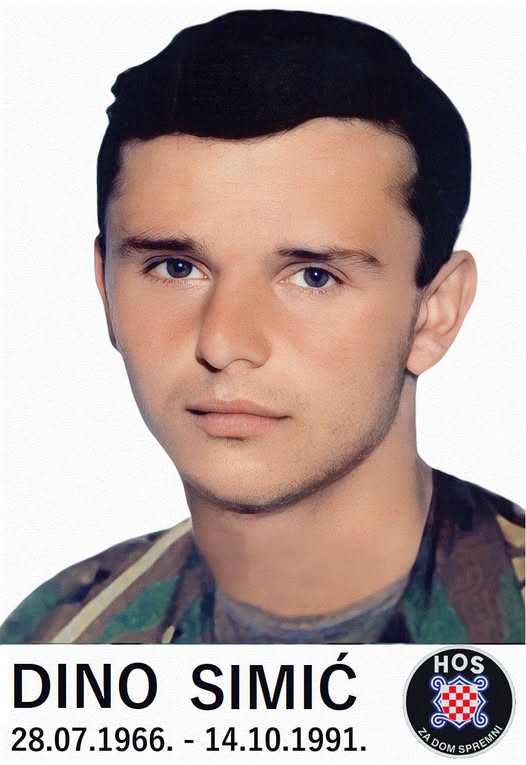 DINO SIMIĆ, VITEZ HOS-a: Nestao kod Jasenovca, posmrtno promaknut u čin časničkog namjesnika