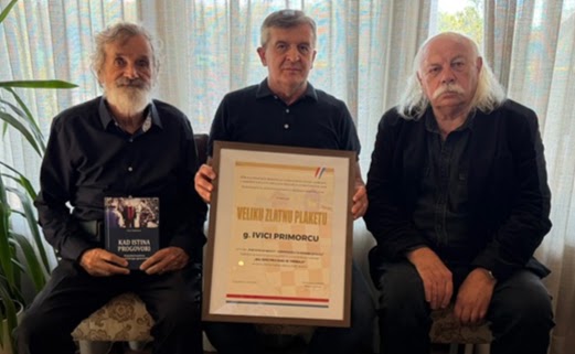 General Ivica Primorac primio priznanje za najbolju knjigu o Domovinskom ratu