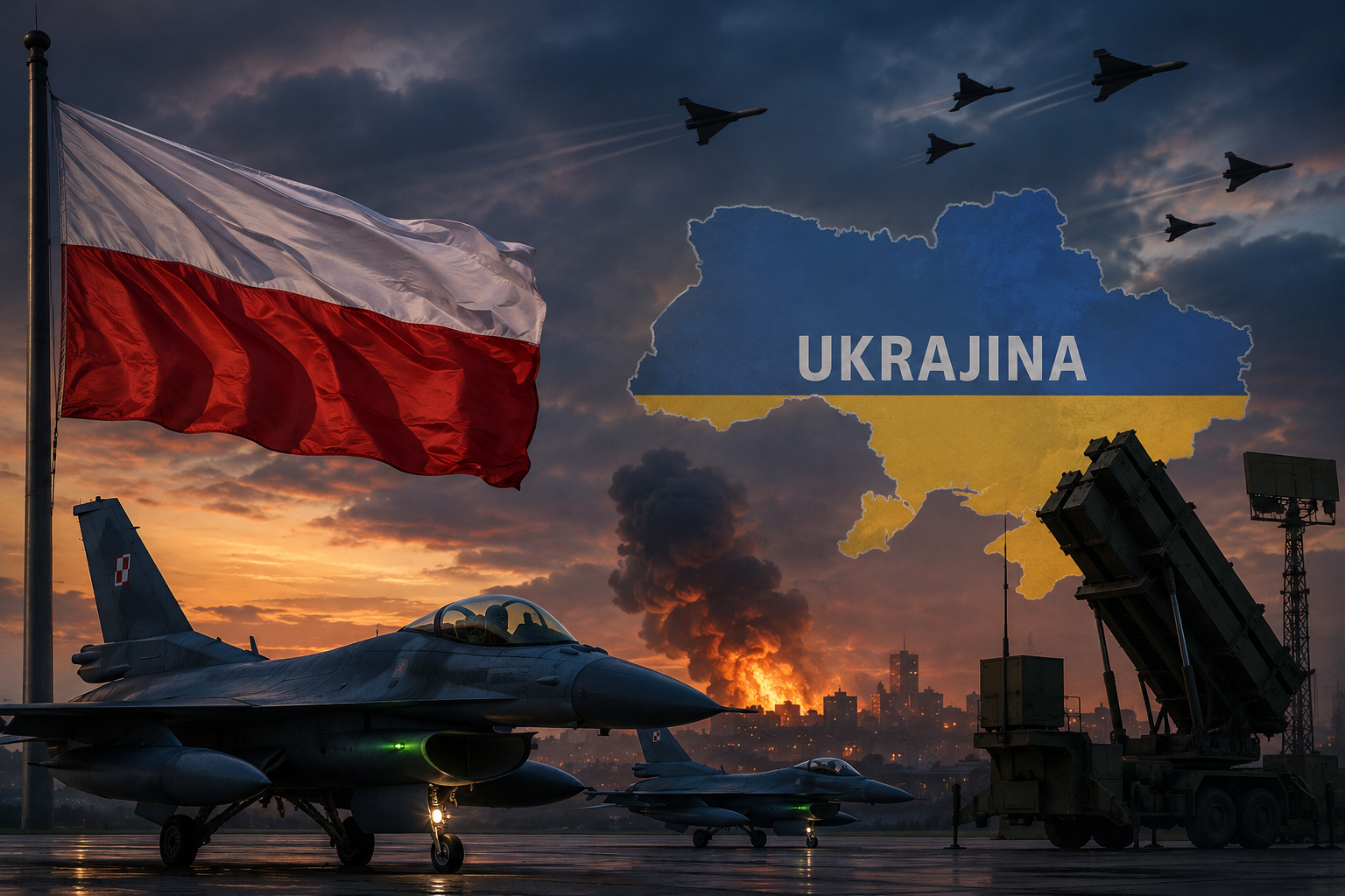 Poljska podigla borbene avione zbog novog velikog ruskog napada na Ukrajinu