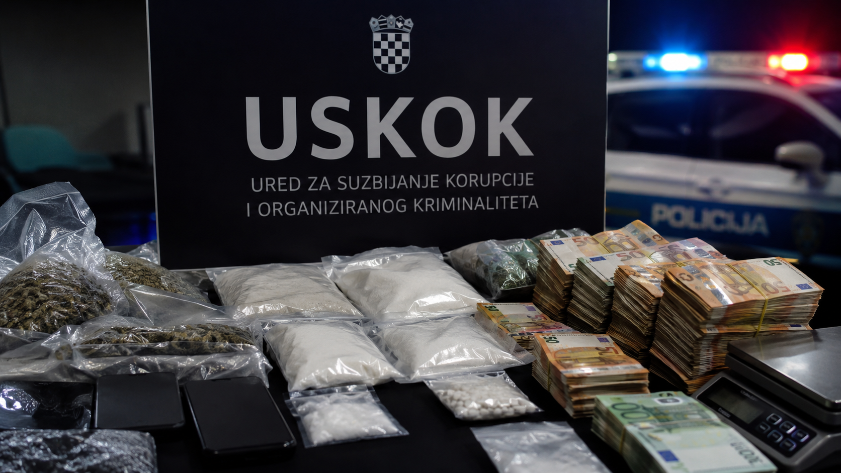 USKOK podigao optužnicu protiv 15 osoba zbog organizirane trgovine drogom i pranja novca
