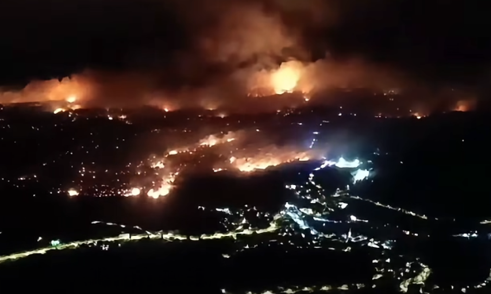 Požar na Braču