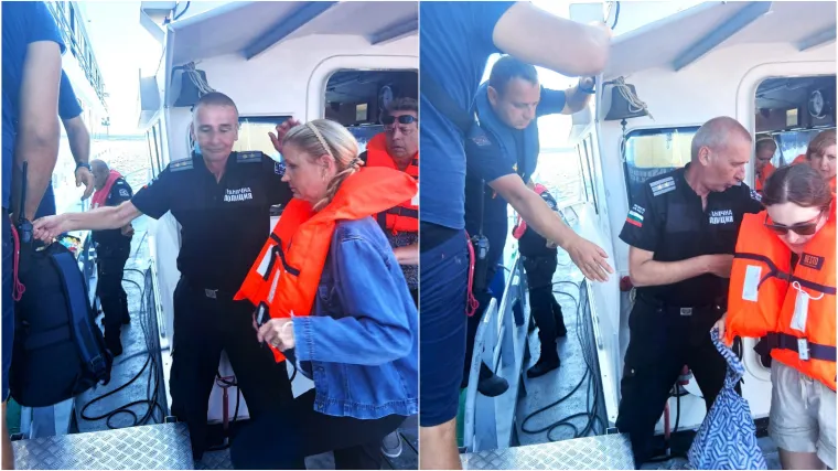OSTAO NA MJESTU / Drama na Dunavu: Nasukao se kruzer zbog niskog vodostaja, policija evakuirala 238 ljudi