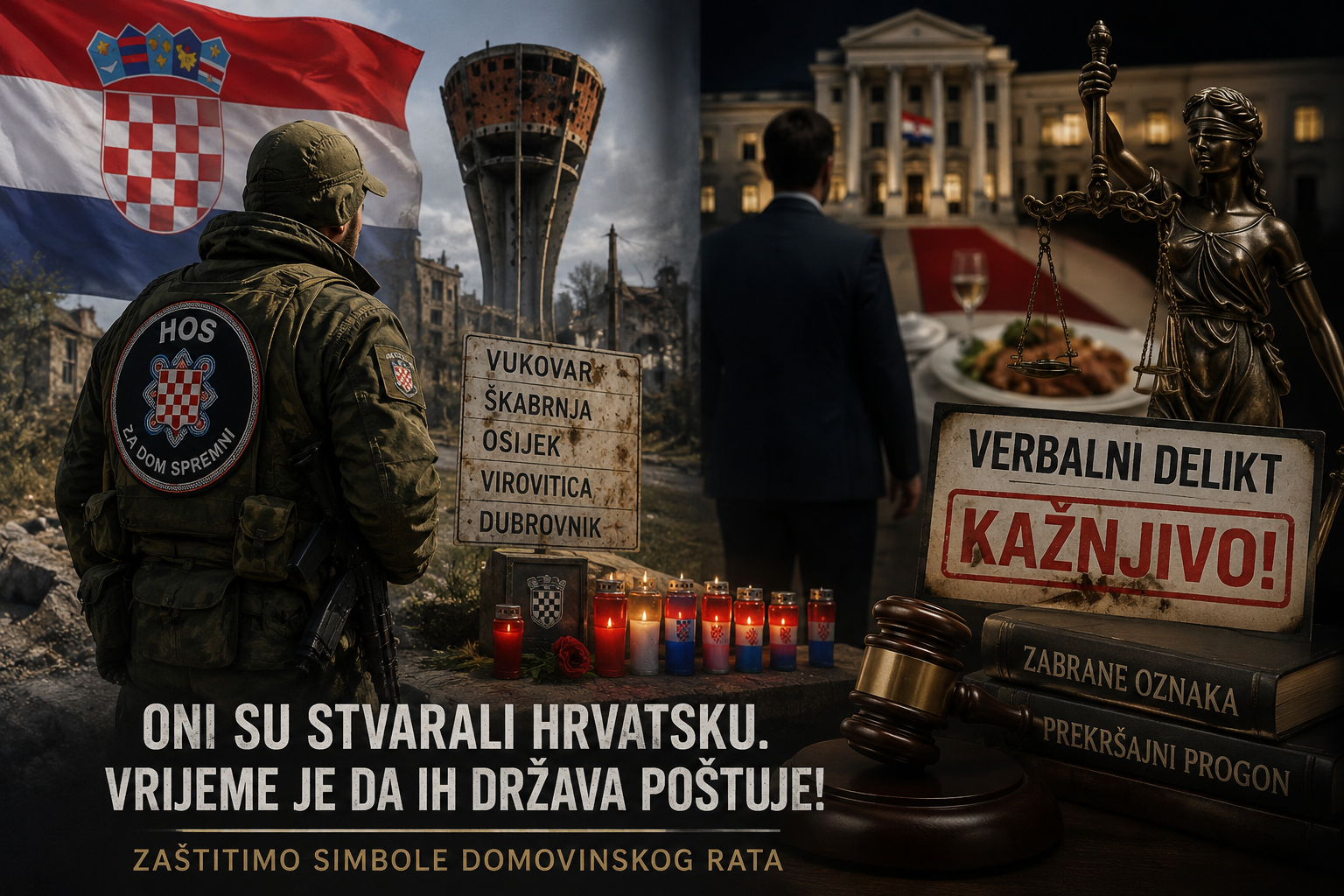 Pavković: Simboli pod kojima je obranjena Hrvatska ne smiju biti predmet progona