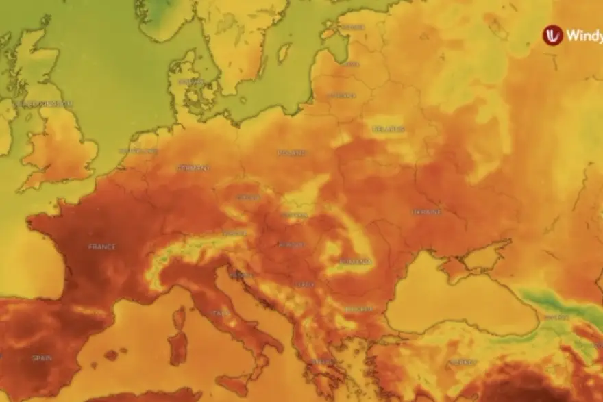Europa pod udarom ekstremnog toplinskog vala: Temperature se približavaju rekordnim vrijednostima