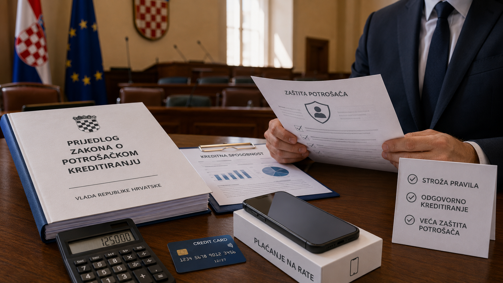 Nova pravila za potrošačke kredite: Stroži nadzor, veća zaštita građana i obveze za teleoperatere