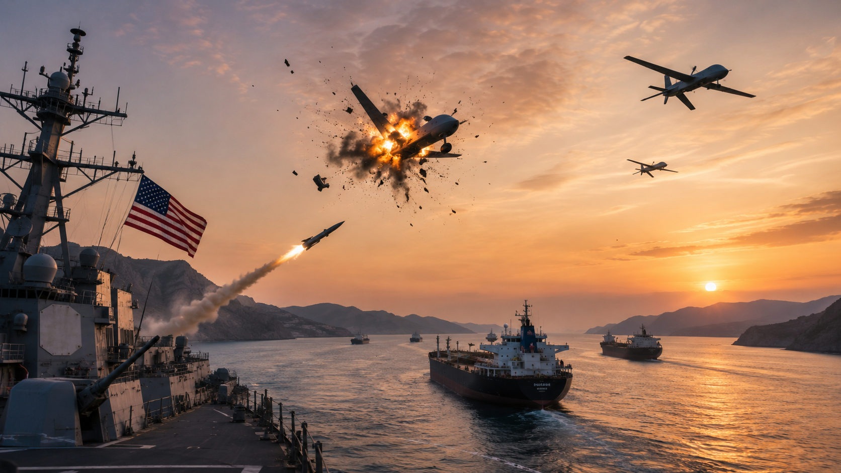 Američke snage srušile iranske dronove iznad Hormuškog tjesnaca, pregovori o završetku rata ulaze u završnu fazu