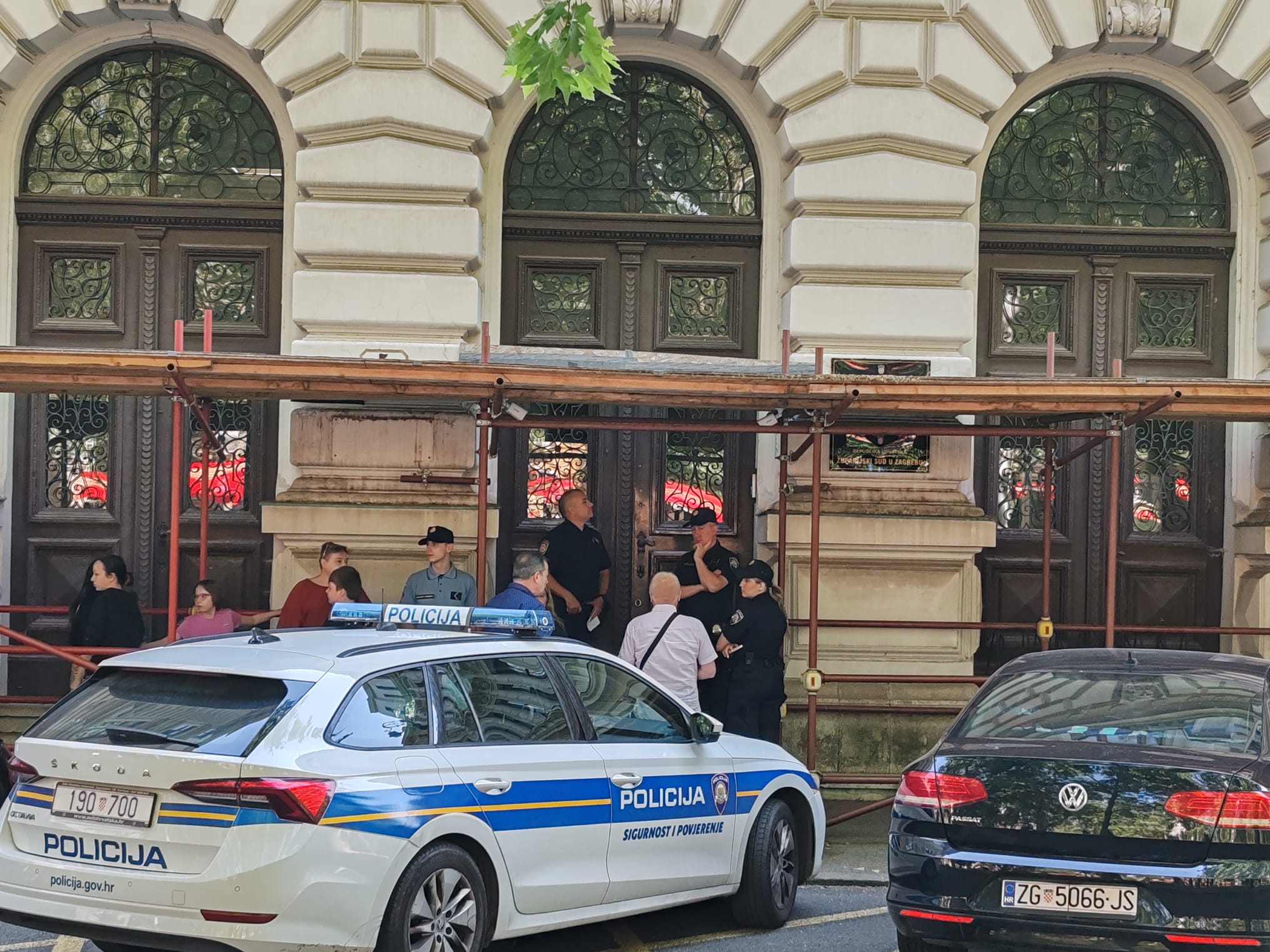 Dojava o bombi na Županijskom sudu u Zagrebu: Rasprave i ročišta odgođeni
