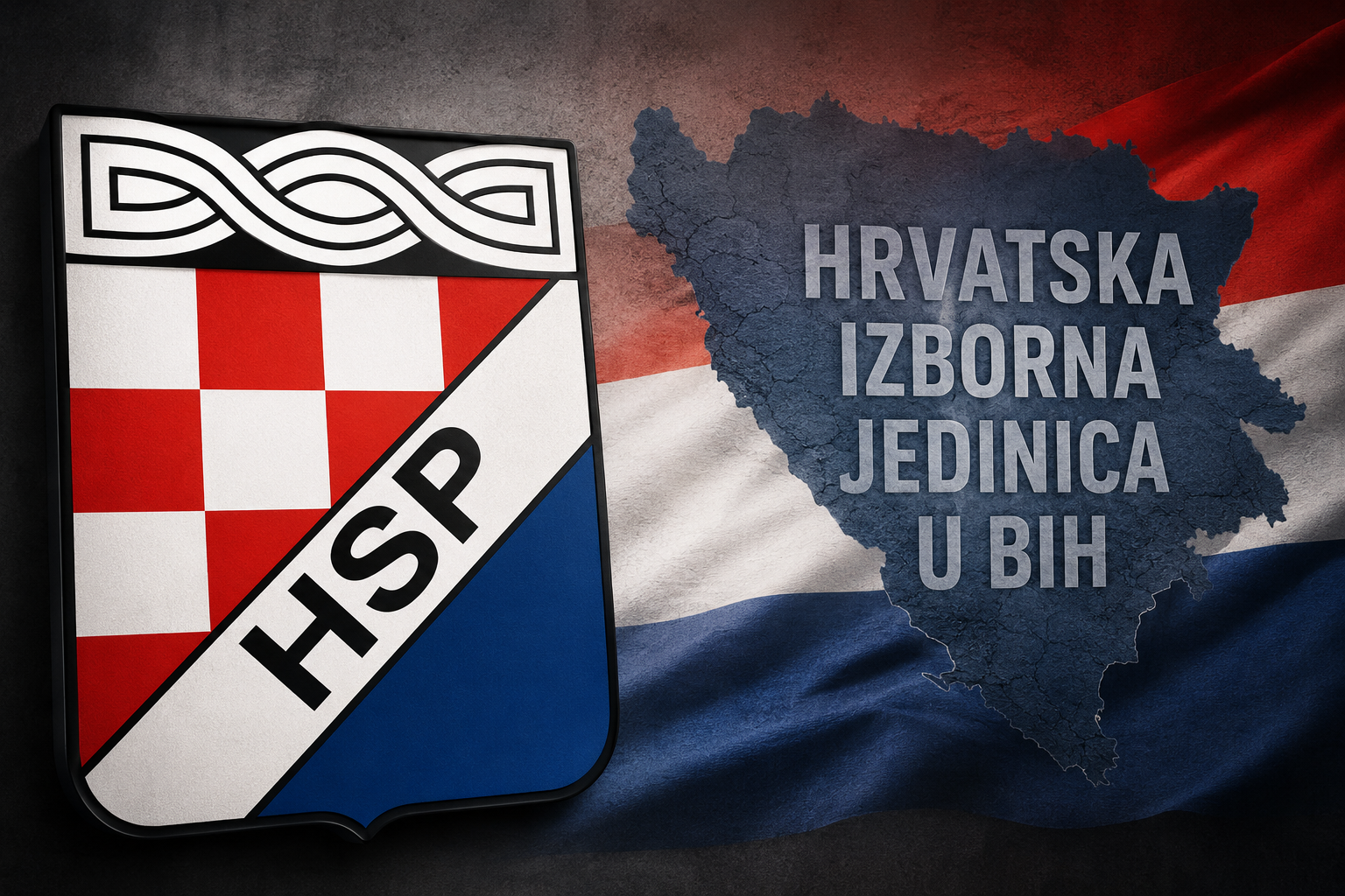 HSP zatražio hitnu uspostavu hrvatske izborne jedinice u BiH