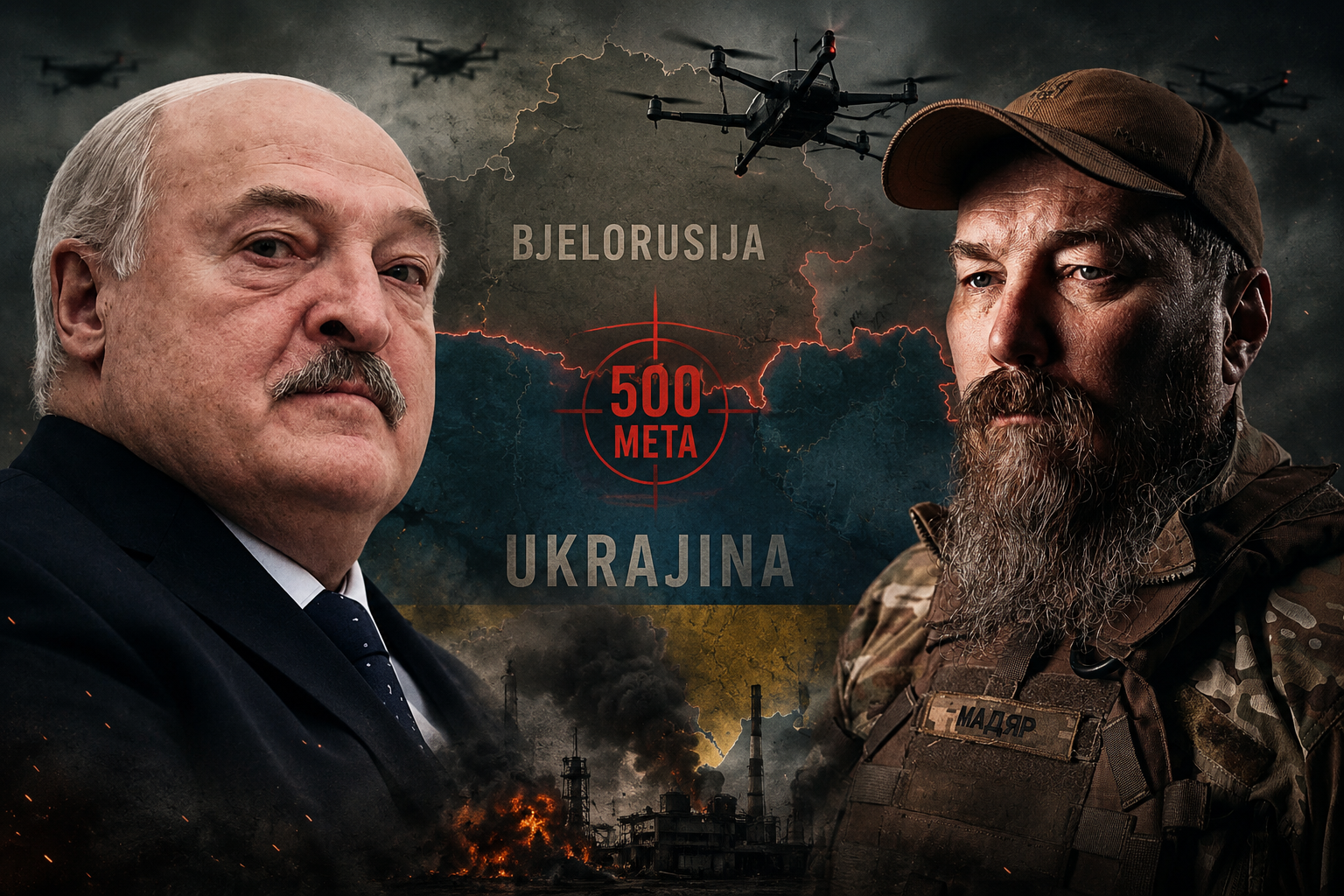 Ukrajinski zapovjednik dronova zaprijetio Minsku: “Prvih 500 meta već je na popisu”