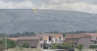 Veliki požar kod Mostara: Vatrogasci i mještani zajedničkim snagama brane kuće od vatrene stihije