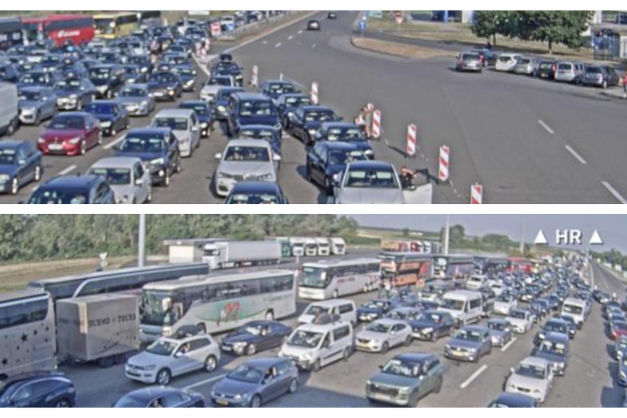Nedjeljni val turista puni autoceste: Kolone na Bajakovu i Trakošćanu, na A1 požar i kvar vozila