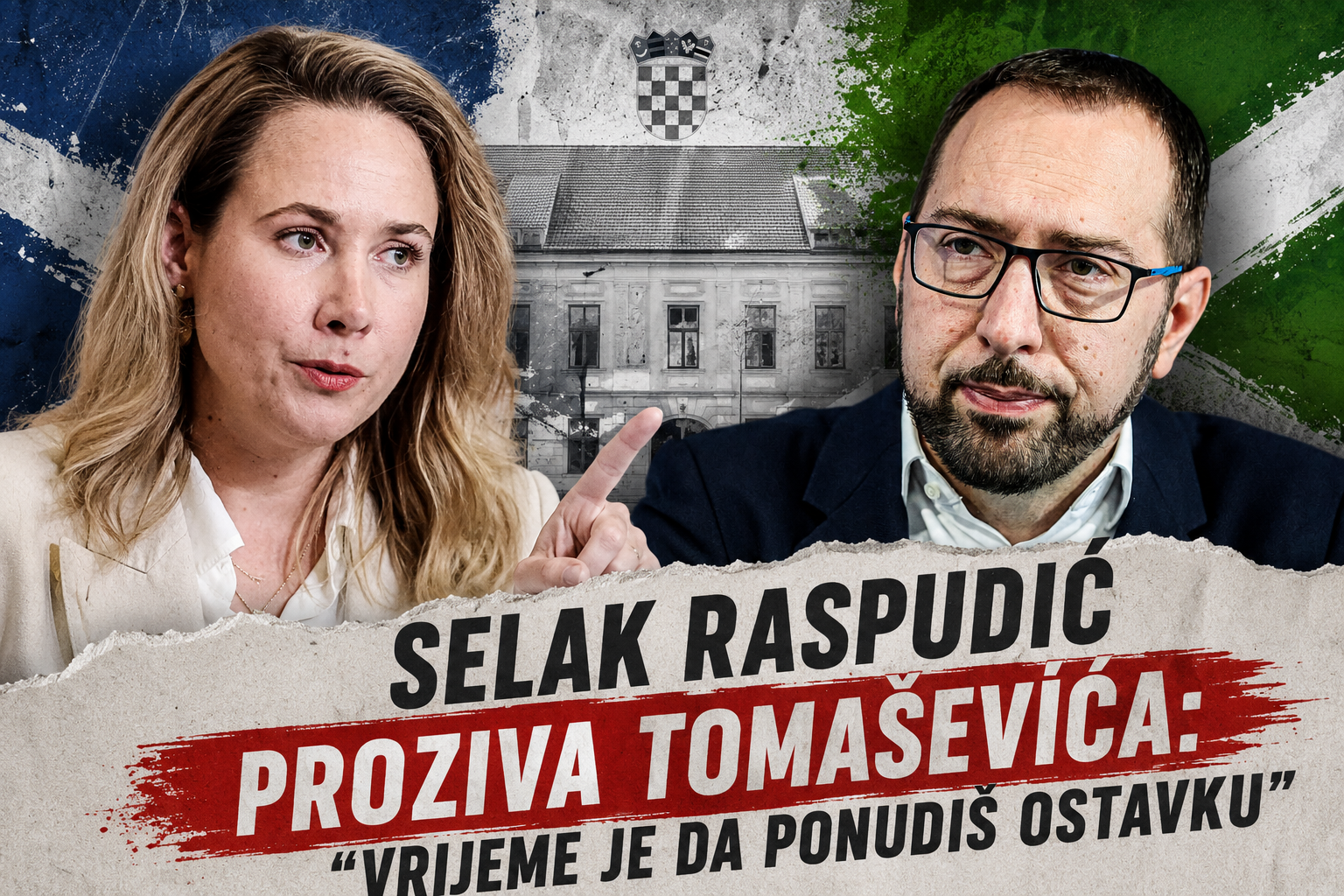 Selak Raspudić traži ostavku Tomaševića: “Kada štitiš ljude koji su pronevjerili milijune, vrijeme je za odlazak”