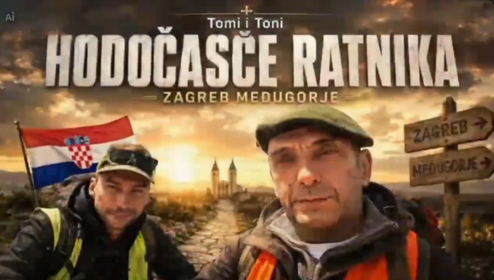 Od Zagreba do srca Hercegovine: Video rezime dosadašnjeg hodočašća hrvatskih ratnika prema Međugorju - 1. Dio