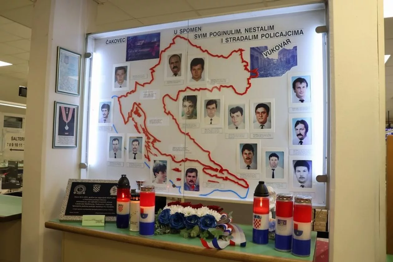 POČAST BRANITELJIMA Prisjetili se 185 policajaca koji su prije 35 godina otišli prema Gradu Heroju