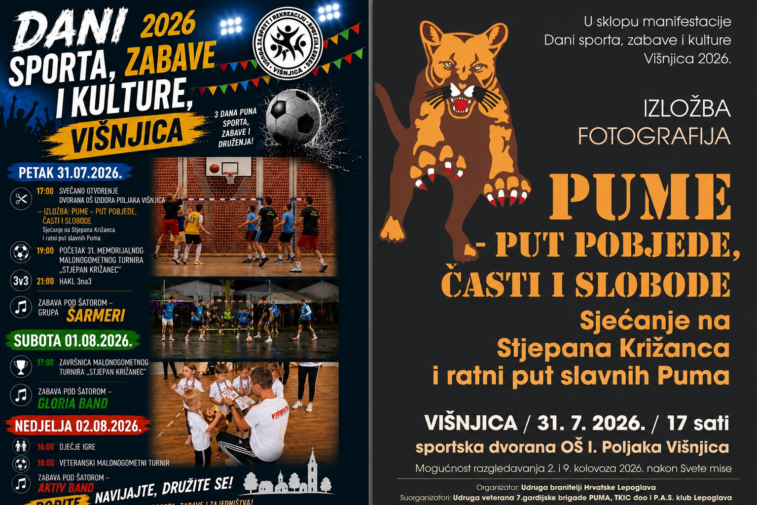 Višnjica u znaku sporta, zajedništva i slavnih „Puma“
