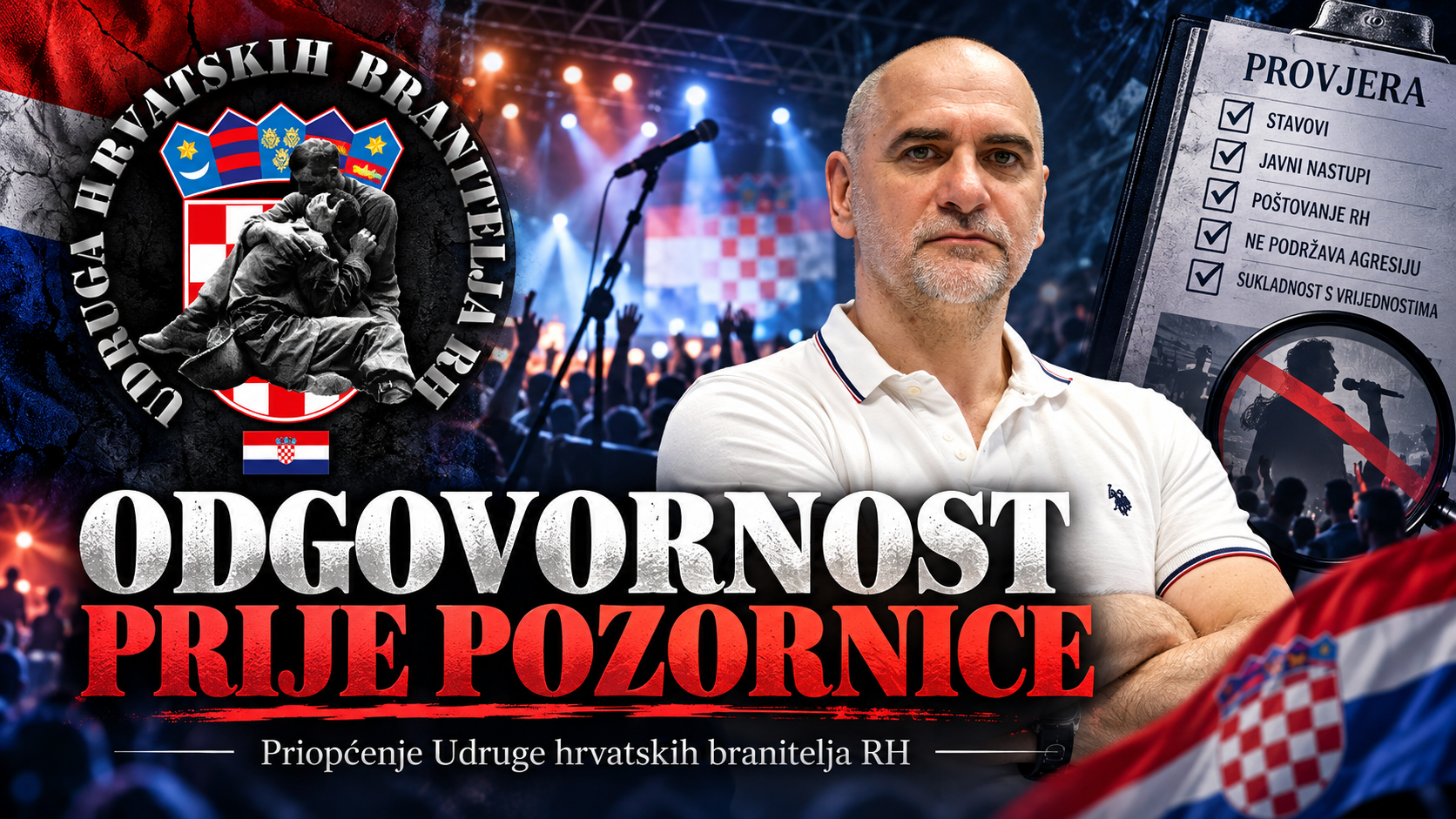 U Hrvatskoj nema mjesta za nastup umjetnika koji šire netrpeljivost i mržnju prema hrvatskoj naciji i državi