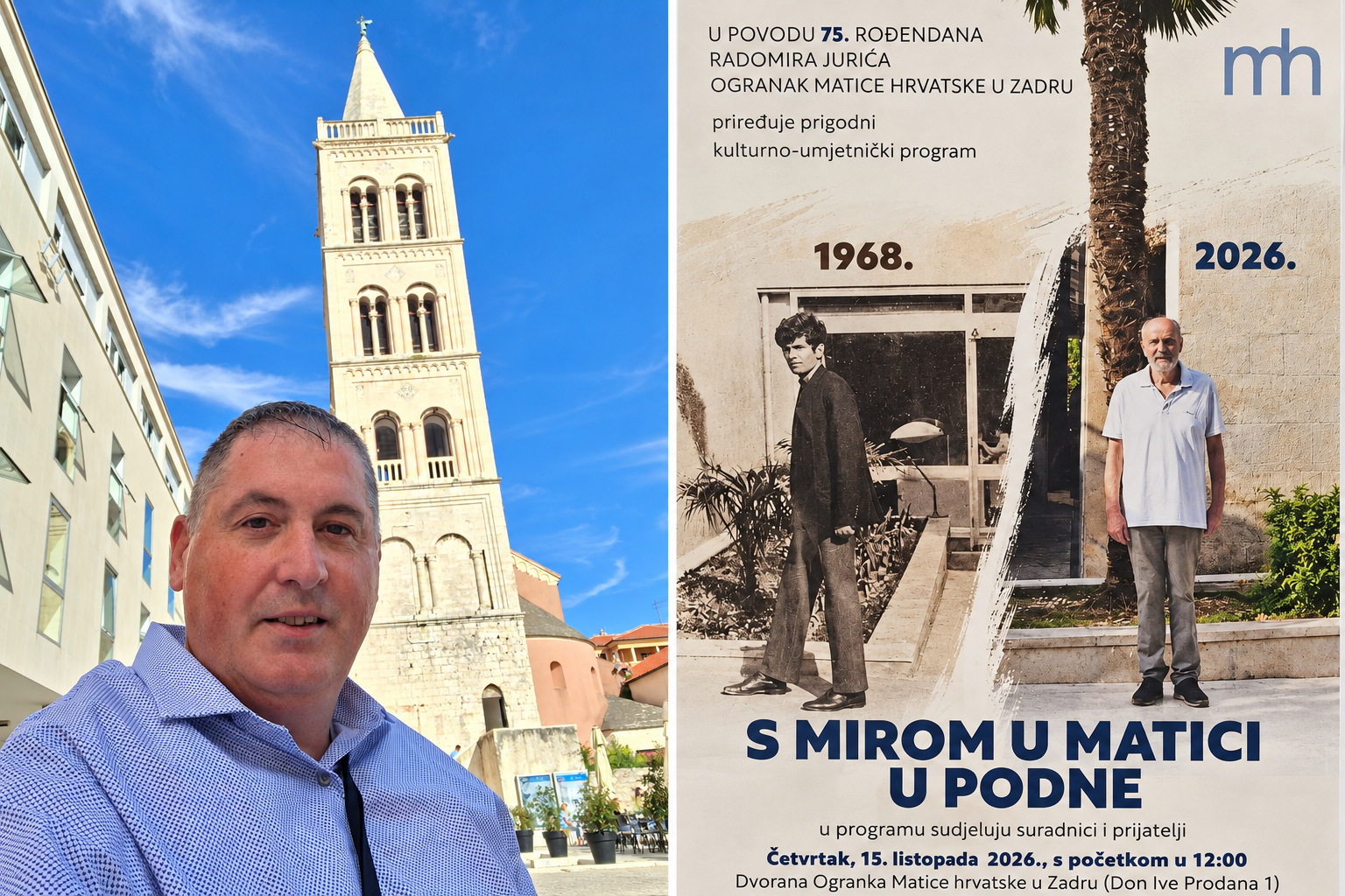 RADOMIR-MIRO JURIĆ, ZADARSKO PODNE I ZAHVALNOST CRNE GORE