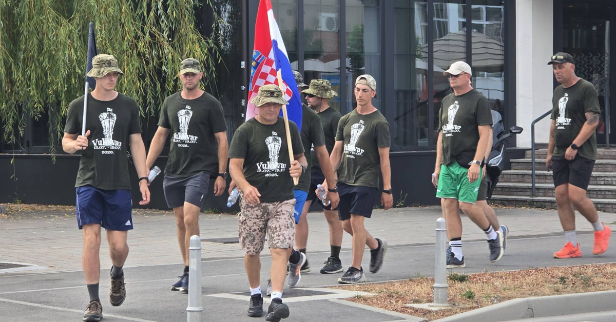 204 kilometra za Grad Heroj: Tigrovi hodali u čast branitelja Vukovara i Vladimira Balgača-Alfa
