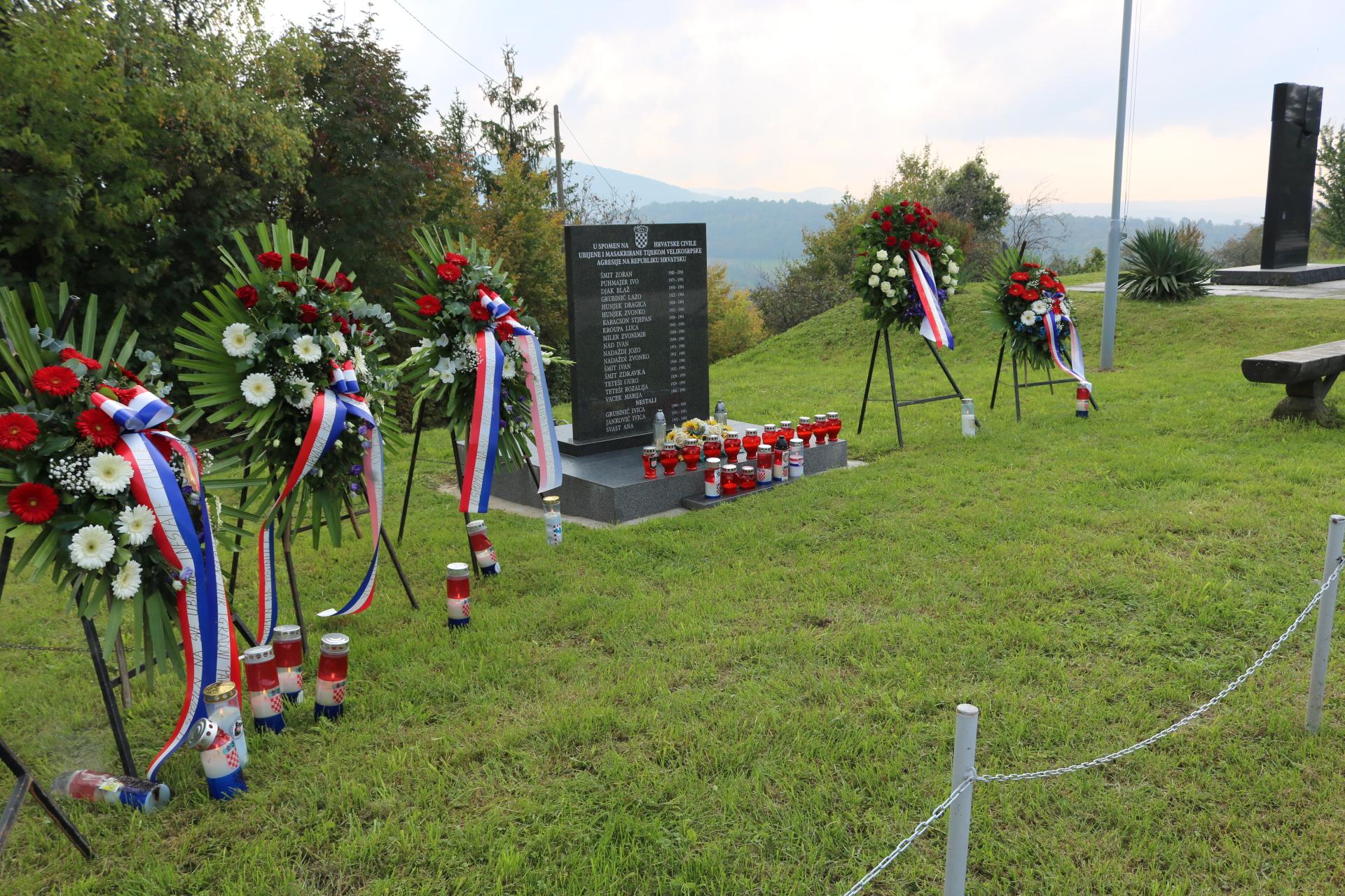 Od Lipika do Pakračkih vinograda – danas počast žrtvama jeseni 1991.