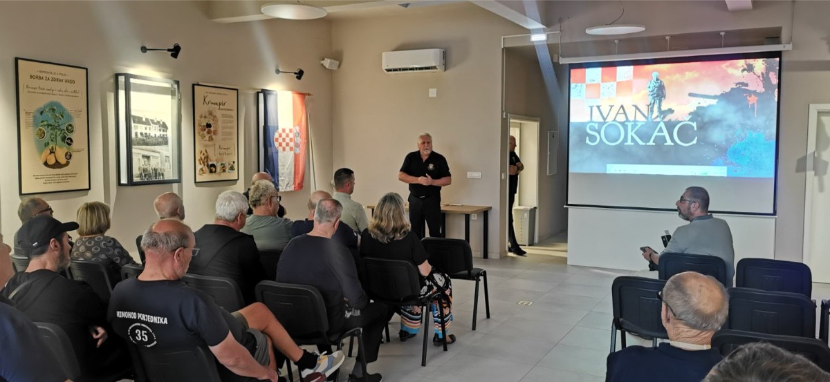 „Život za Hrvatsku“: U Belici prikazan film o pukovniku Ivanu Sokaču, ratnom zapovjedniku 104. brigade