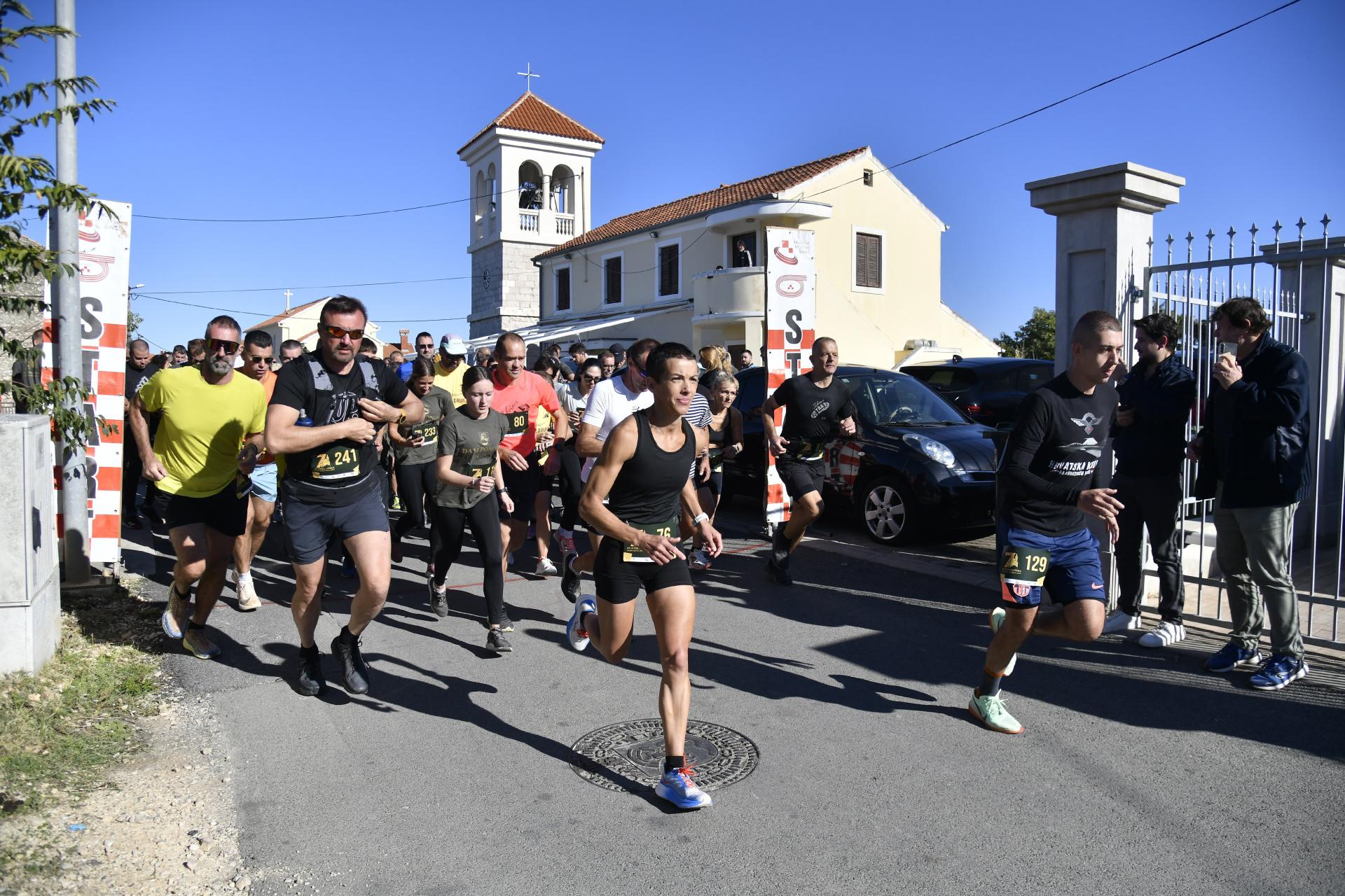 Zadar danas trči povijesnom crtom obrane grada od Bokanjca do Dračevca