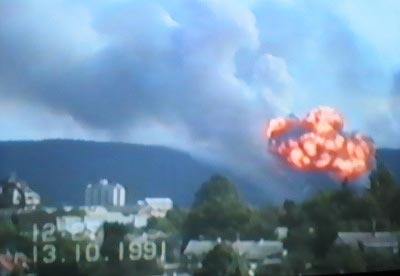 Oštarije 13. listopada 1991. – eksplozije skladišta JNA tresle ogulinski kraj satima