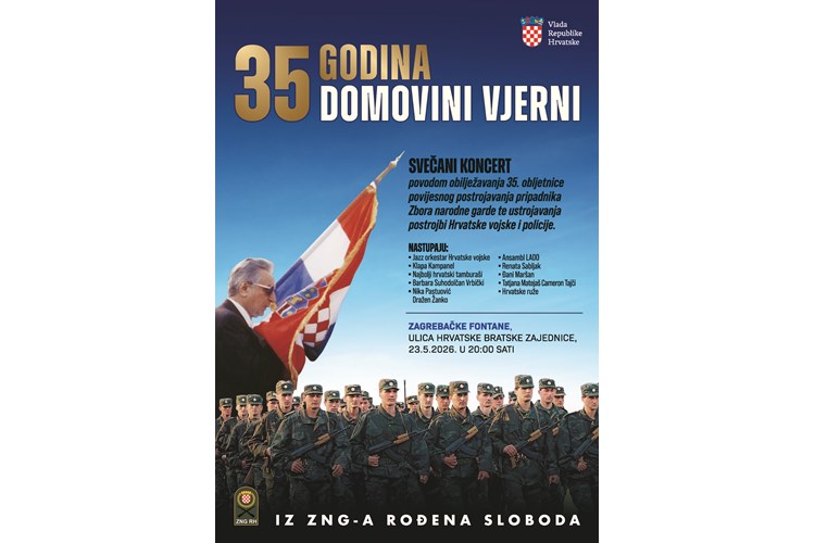 DOMOVINI VJERNI VEĆ 35 GODINA