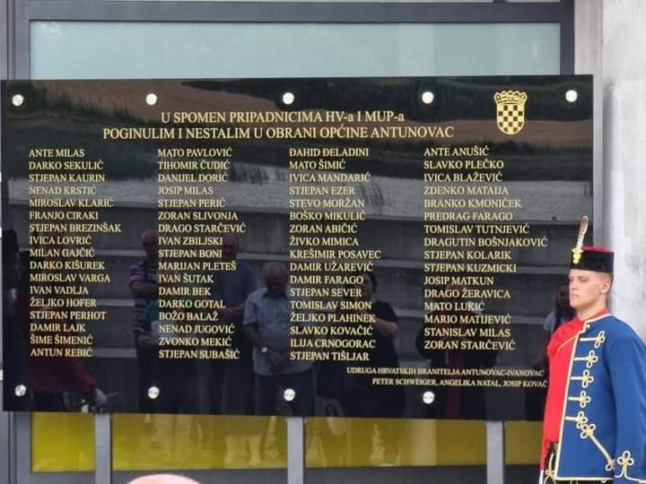Antunovac obilježio 35. obljetnicu osnutka Zbora narodne garde