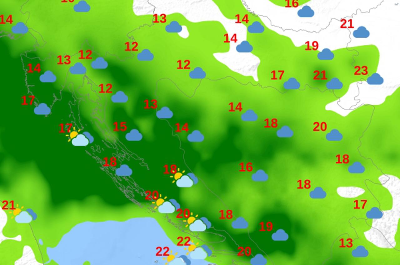 PRAVA JESEN FOTO Obilna kiša, temperature idu dolje za 10-ak stupnjeva: Evo kad stiže promjena vremena