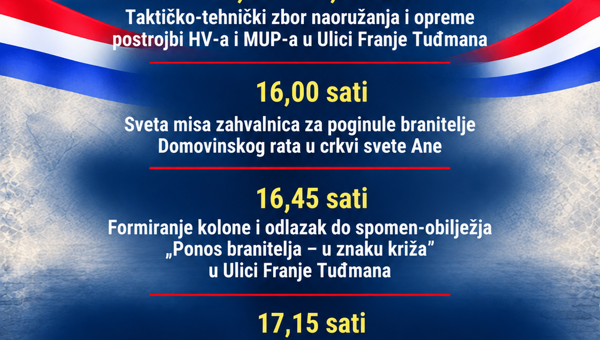 Dan branitelja Domovinskog rata Grada Križevaca i 35. obljetnicu oslobođenja vojnih objekata u Križevcima