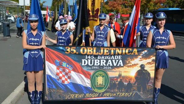 HEROJI ULICE: Veterani 145. brigade Dubrava obilježili 35. obljetnicu ustroja
