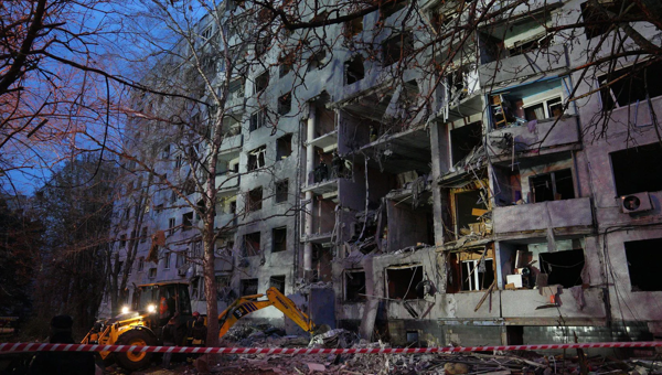 Ruski zračni udar na Harkiv: Pogođena stambena zgrada, broj ozlijeđenih porastao na 38
