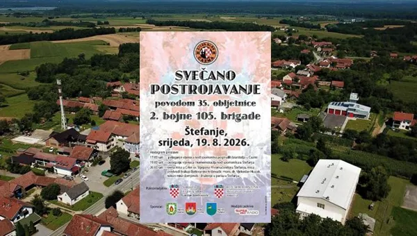 35. obljetnica 2. bojne 105. brigade: Sjećanje na ratni put i poginule branitelje