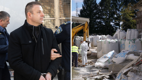 UVOZILI IZ SLOVENIJE Šincek i ekipa su netom prije uhićenja uvezli sto tona otpada, planirali su još četiri pošiljke...