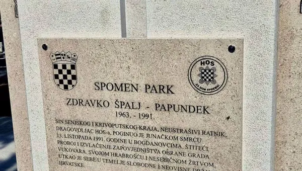 Senj odao počast heroju Domovinskog rata: Otvoren spomen-park Zdravku Špalju – Papundeku